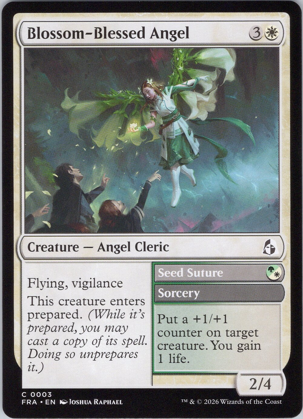 Blossom-Blessed Angel // Seed Suture