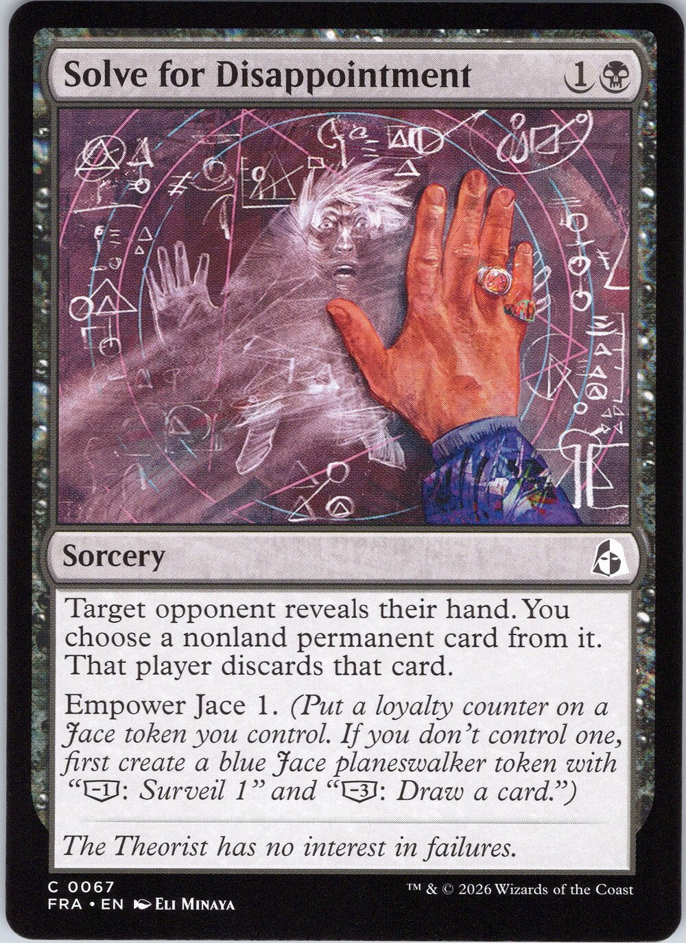 Solve for Disappointment