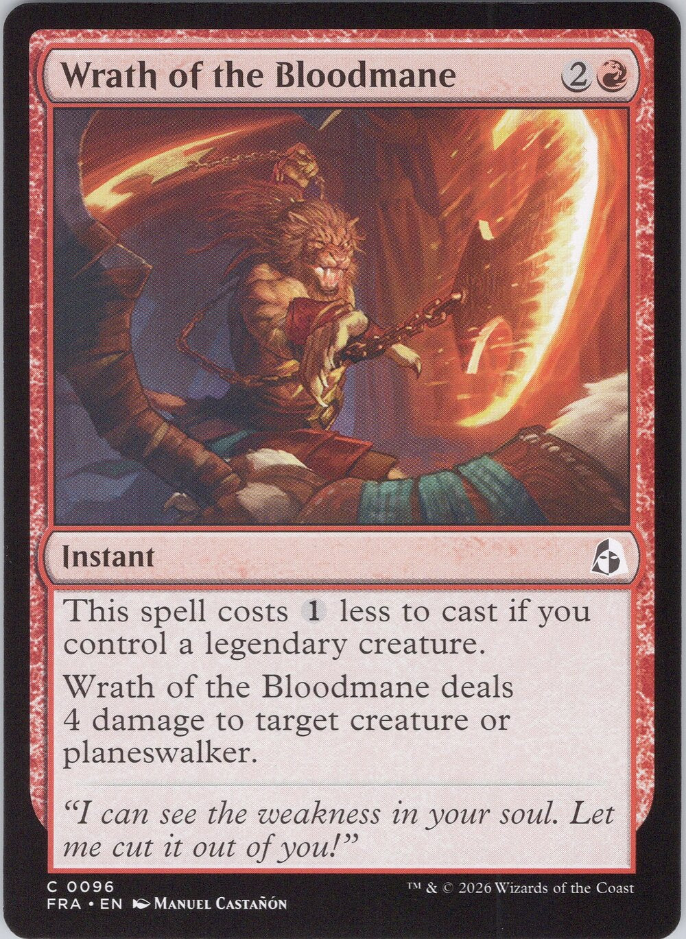 Wrath of the Bloodmane