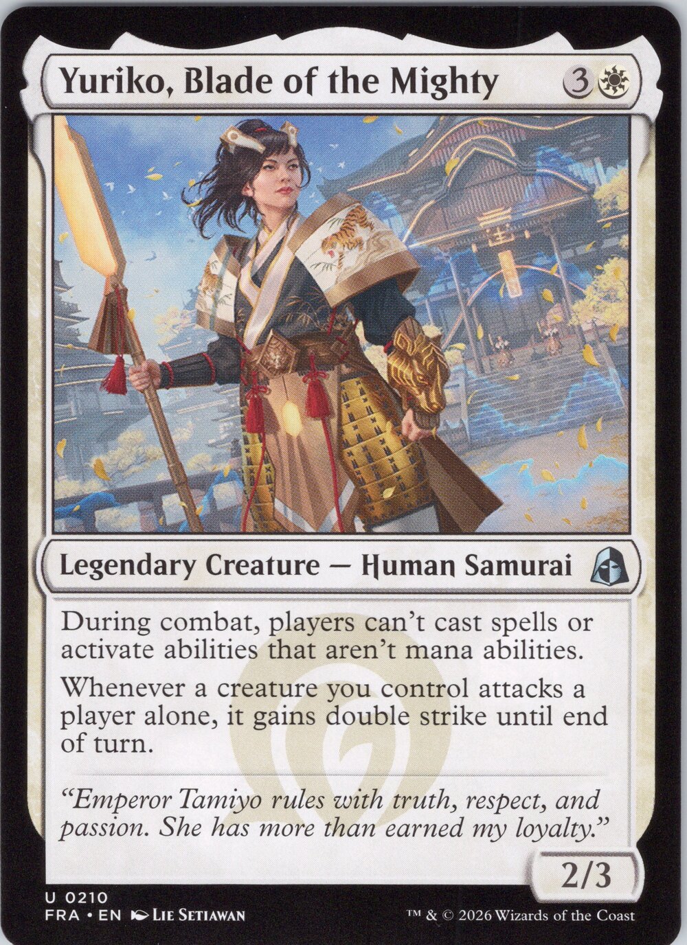 Yuriko, Blade of the Mighty