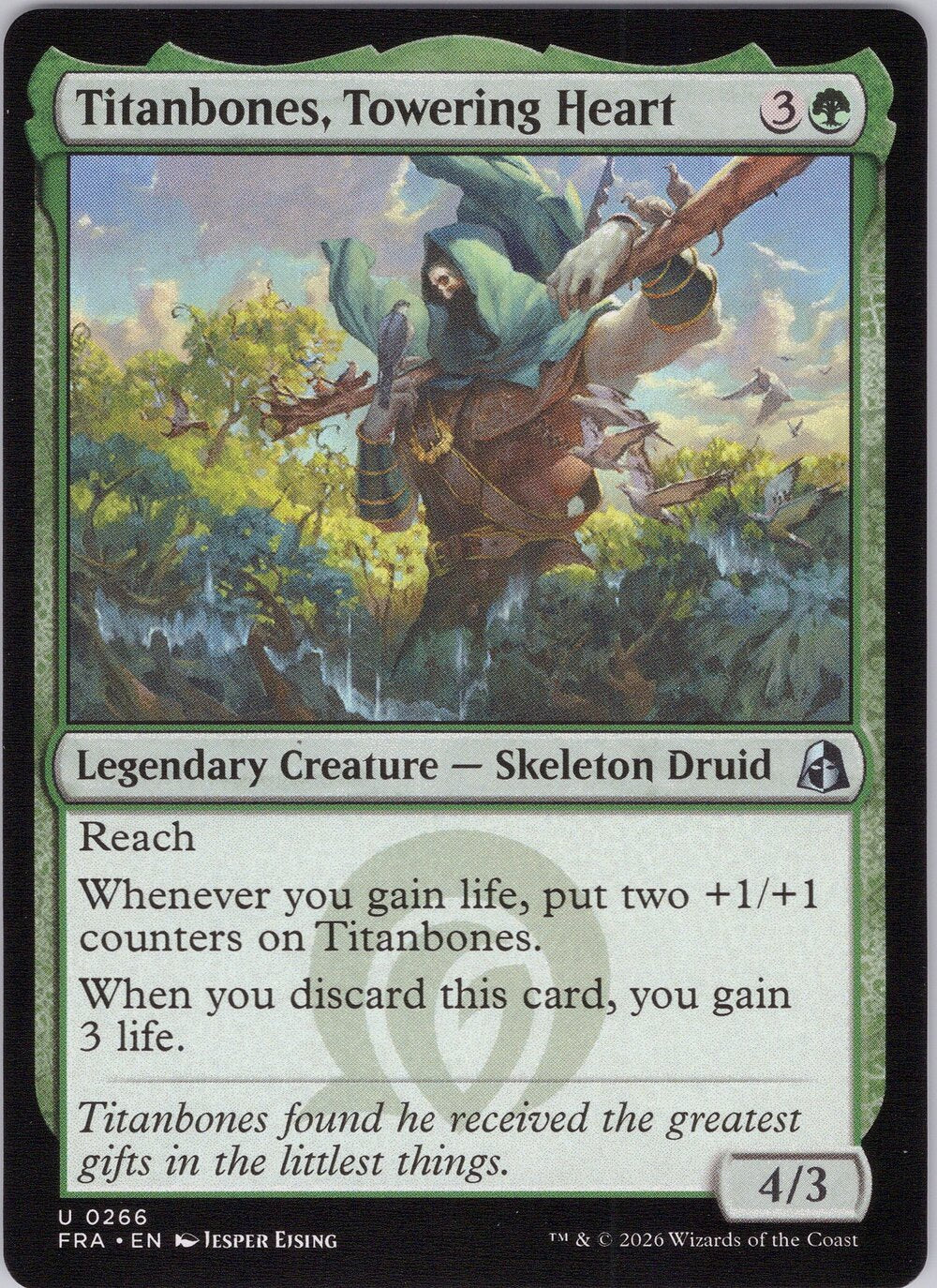 Titanbones, Towering Heart