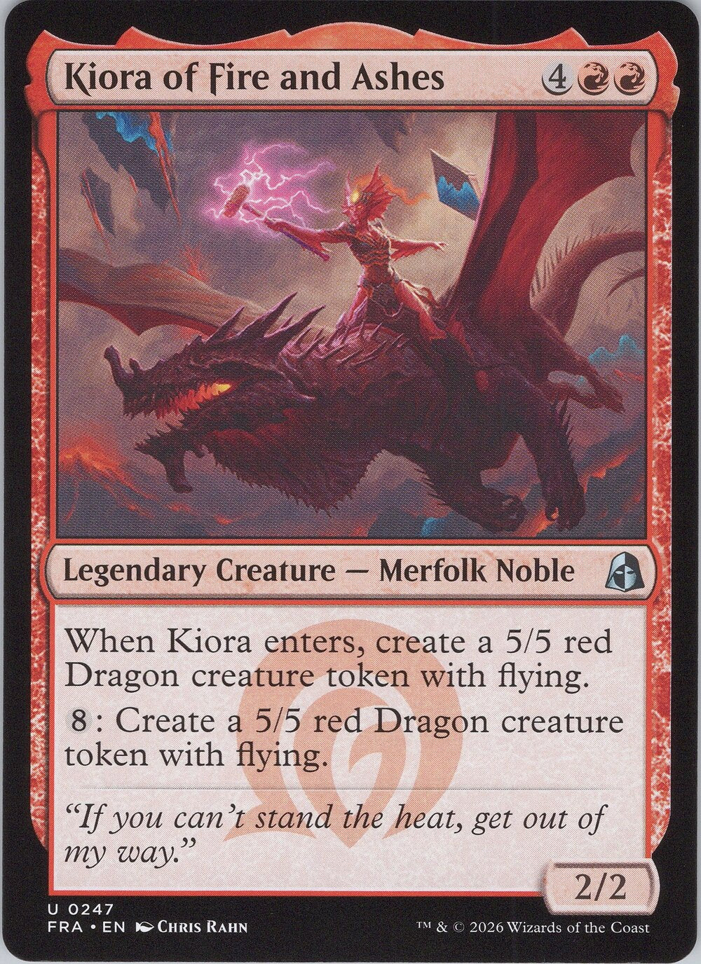 Kiora of Fire and Ashes