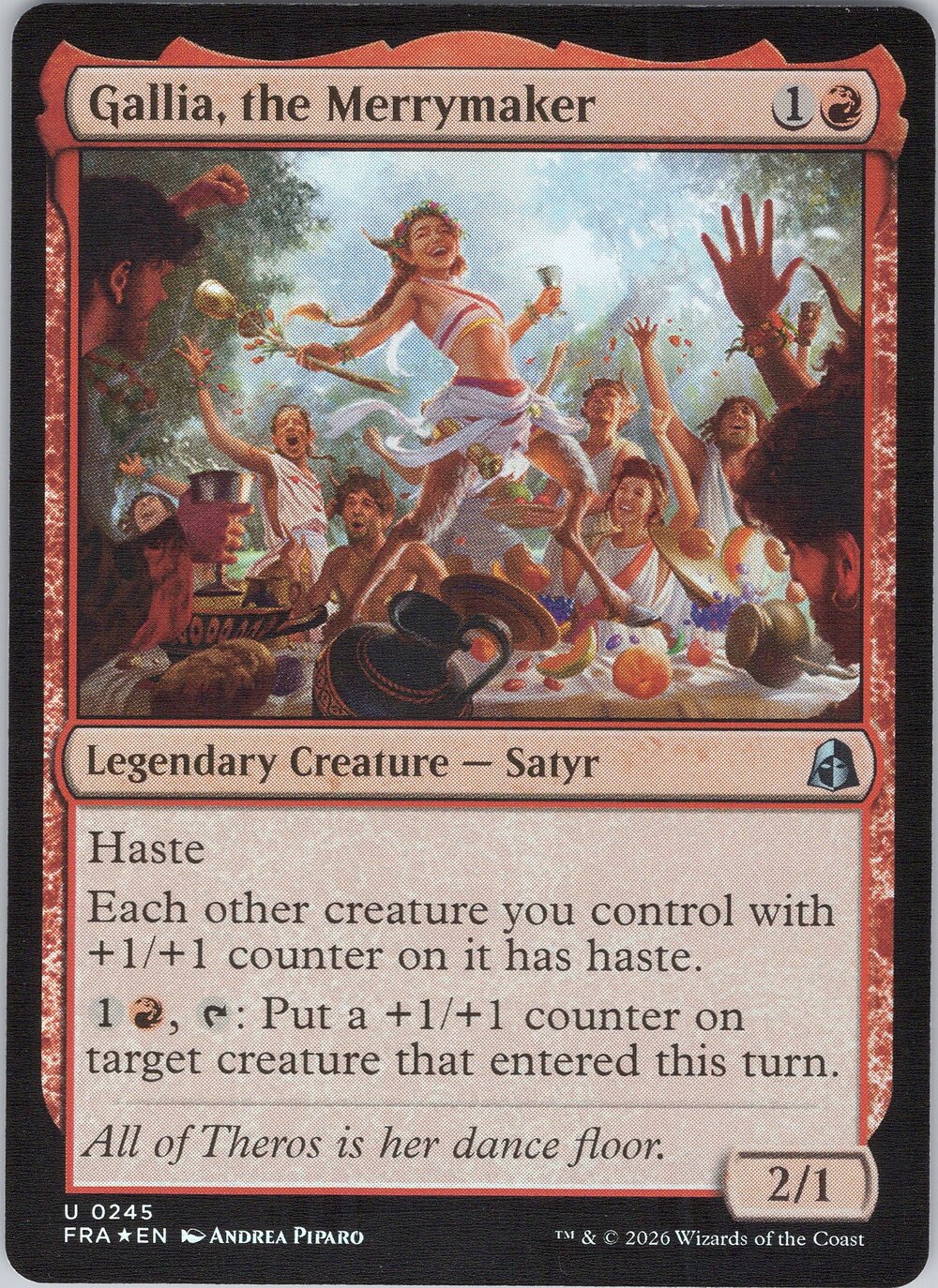 Gallia, the Merrymaker
