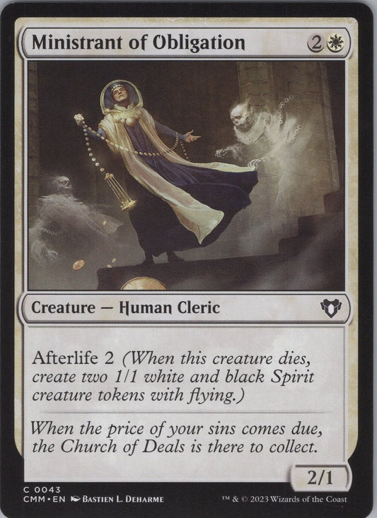 Ministrant of Obligation