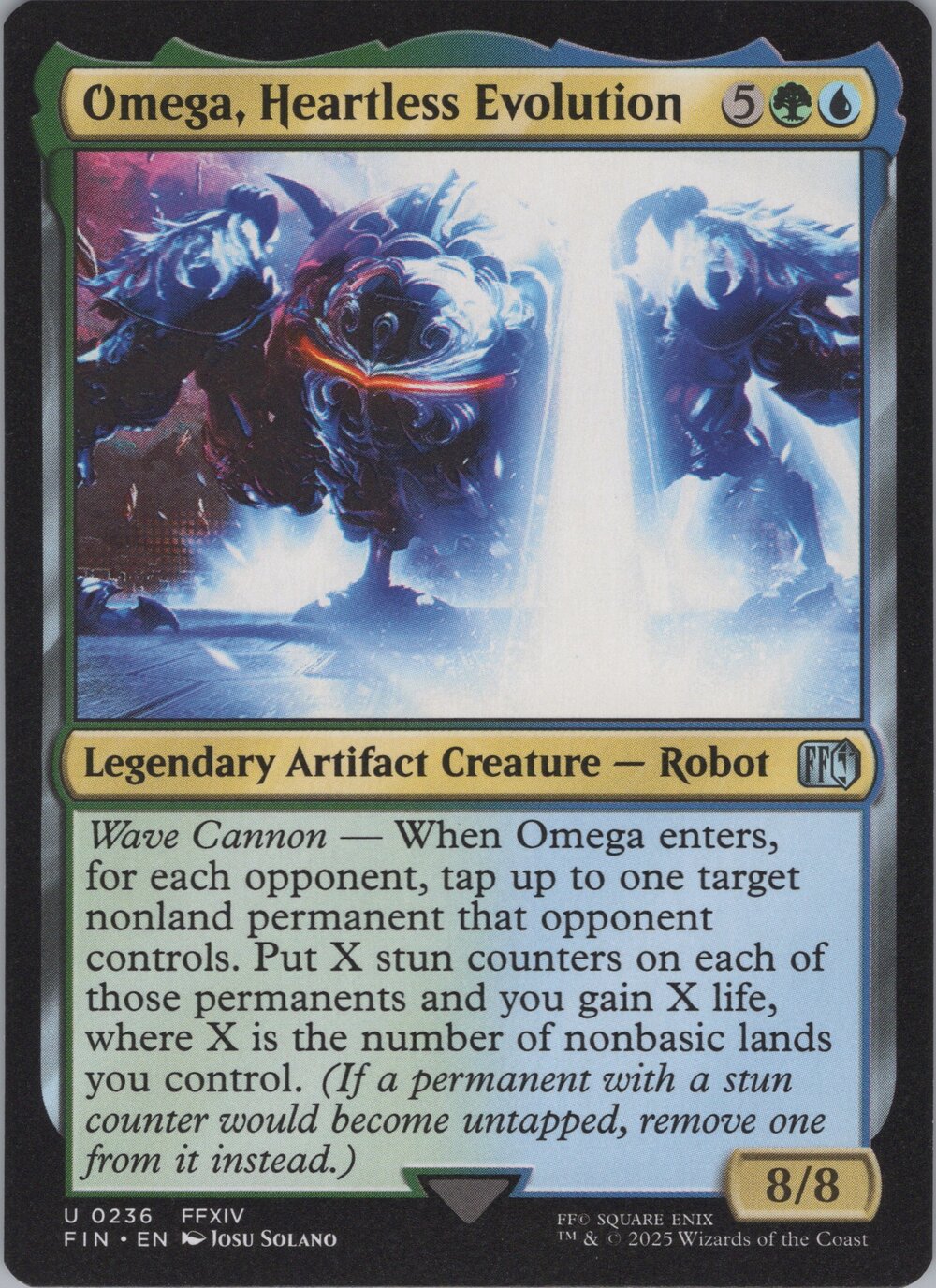 Omega, Heartless Evolution