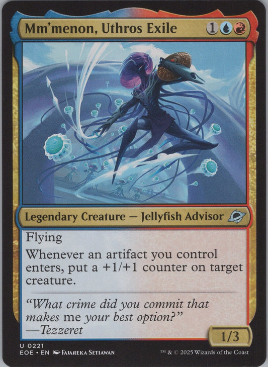 Mm'menon, Uthros Exile