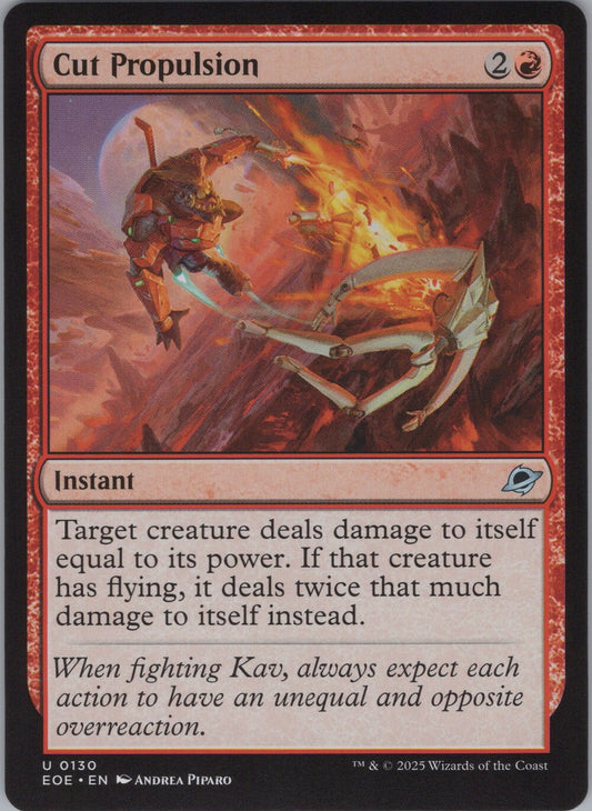 Cut Propulsion