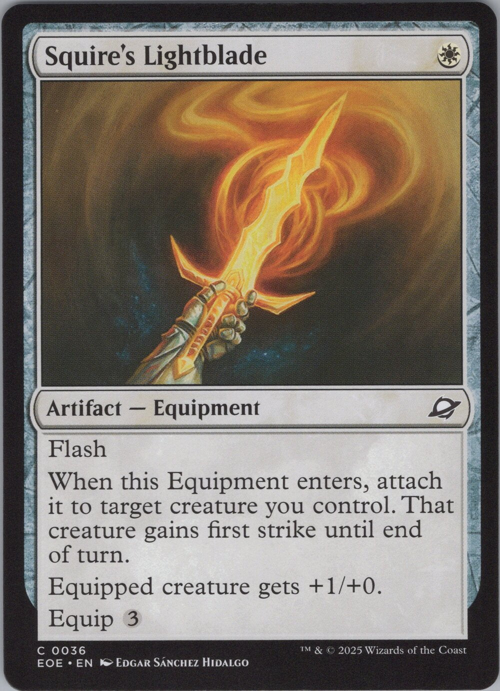Squire's Lightblade