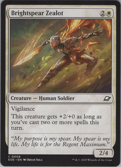 Brightspear Zealot