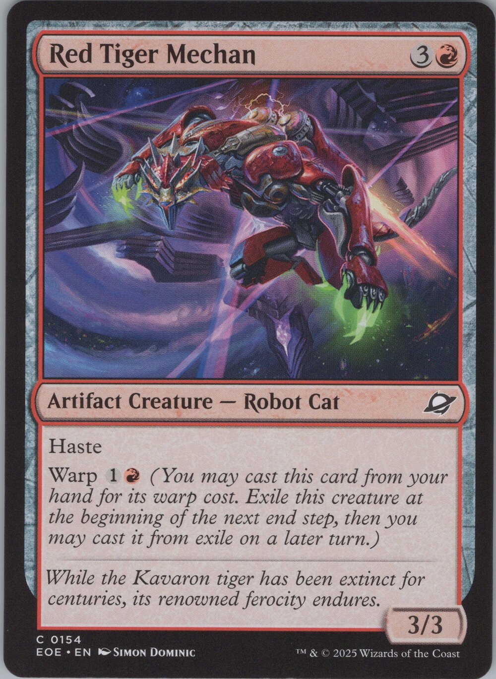Red Tiger Mechan