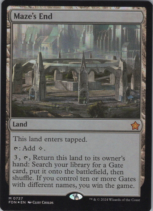 Maze's End