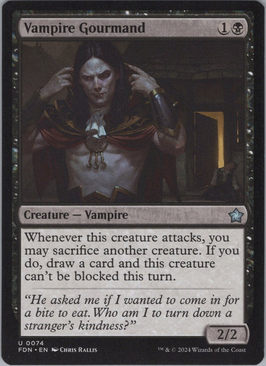 Vampire Gourmand