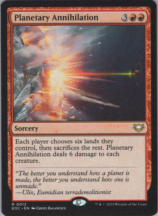 Planetary Annihilation