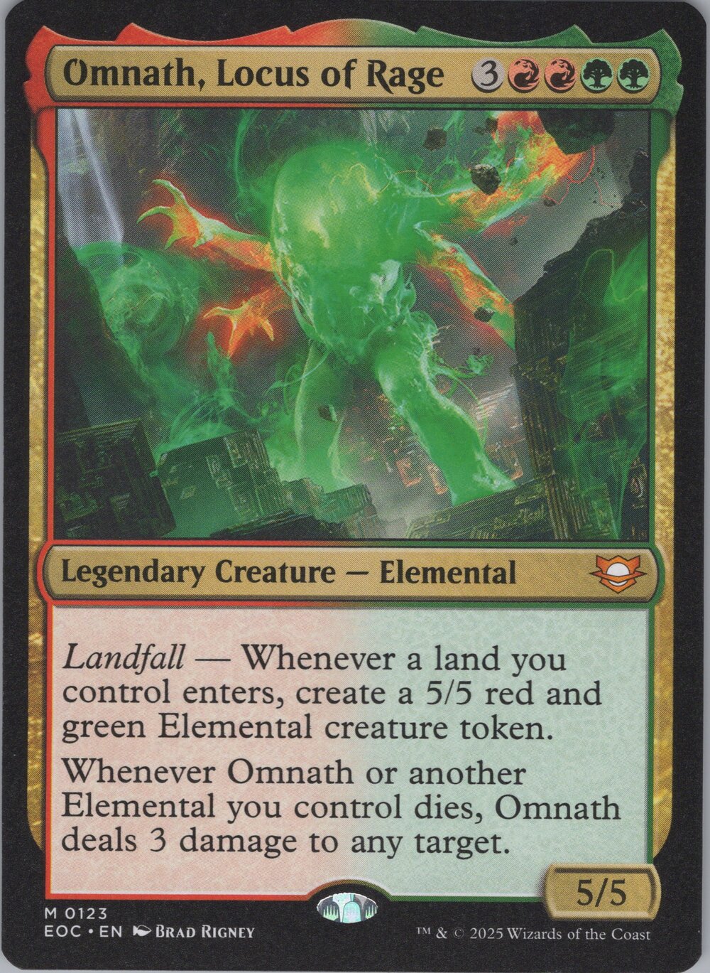 Omnath, Locus of Rage