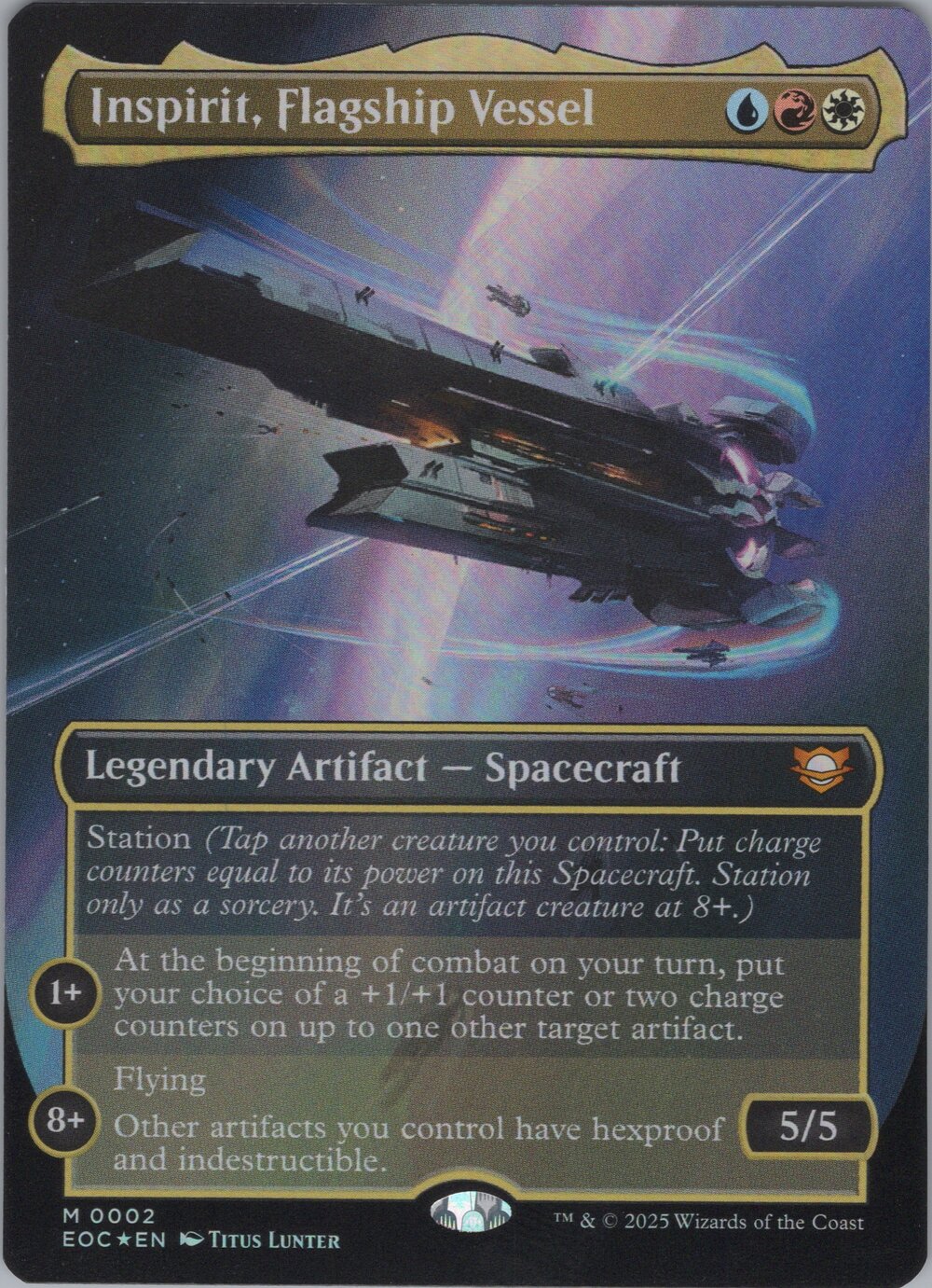 Inspirit, Flagship Vessel