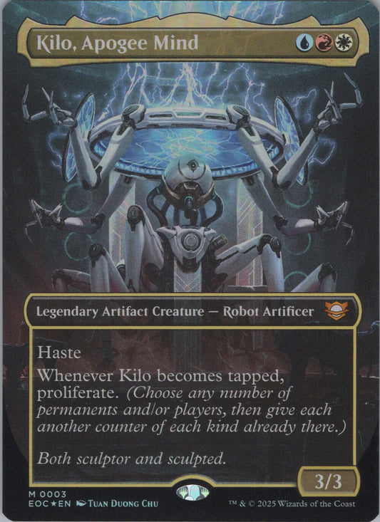 Kilo, Apogee Mind