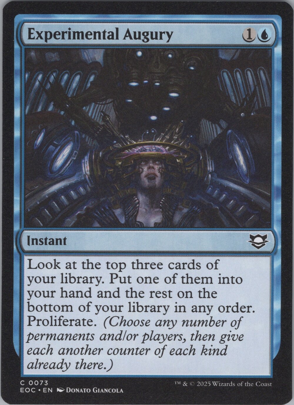 Experimental Augury