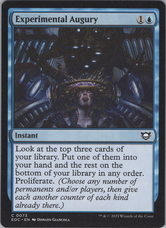 Experimental Augury