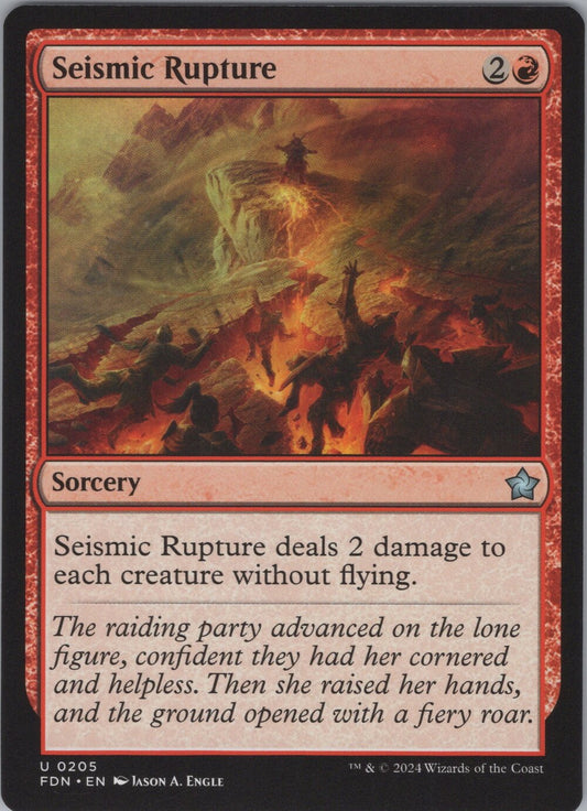 Seismic Rupture
