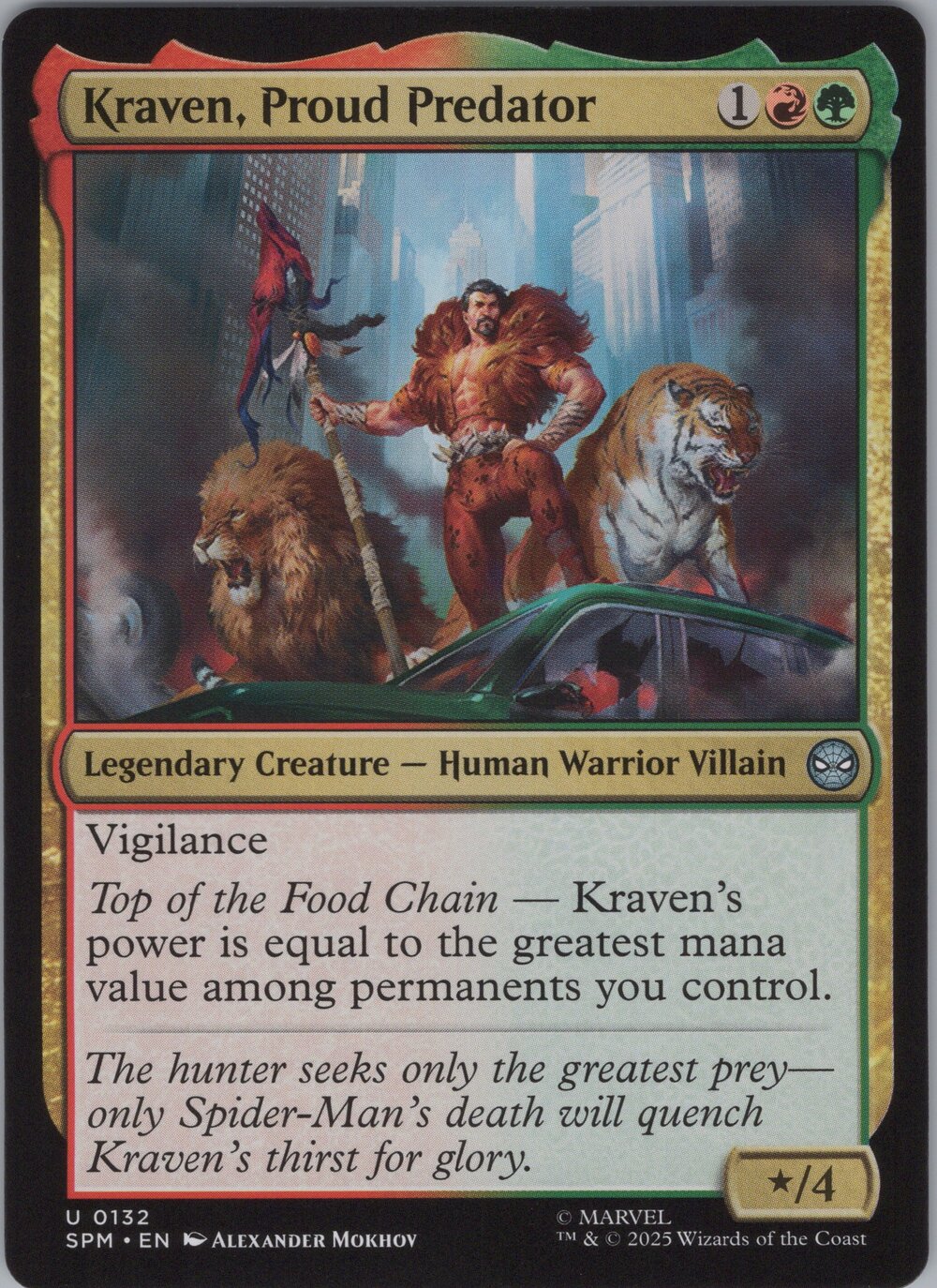 Kraven, Proud Predator