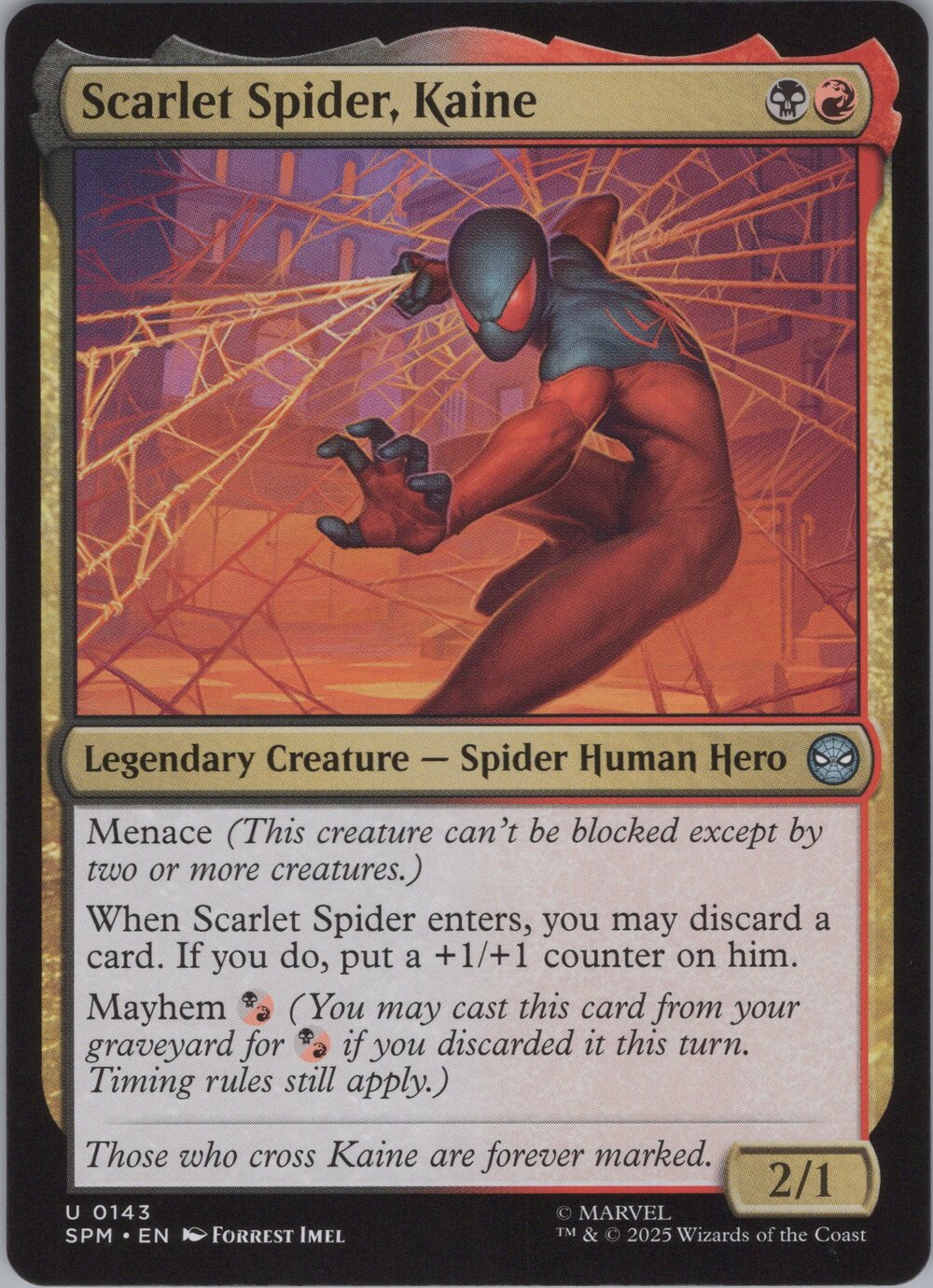 Scarlet Spider, Kaine
