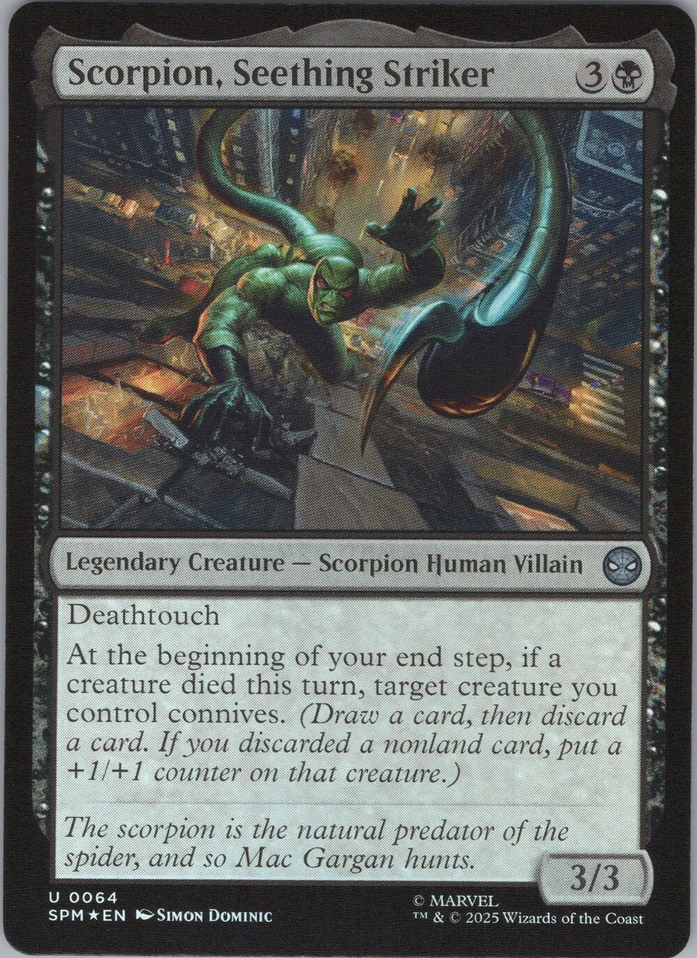 Scorpion, Seething Striker