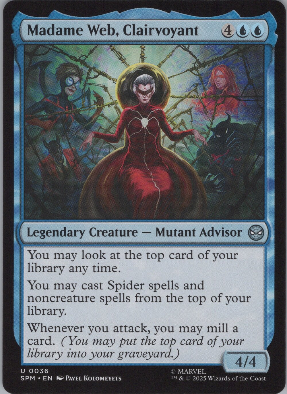 Madame Web, Clairvoyant