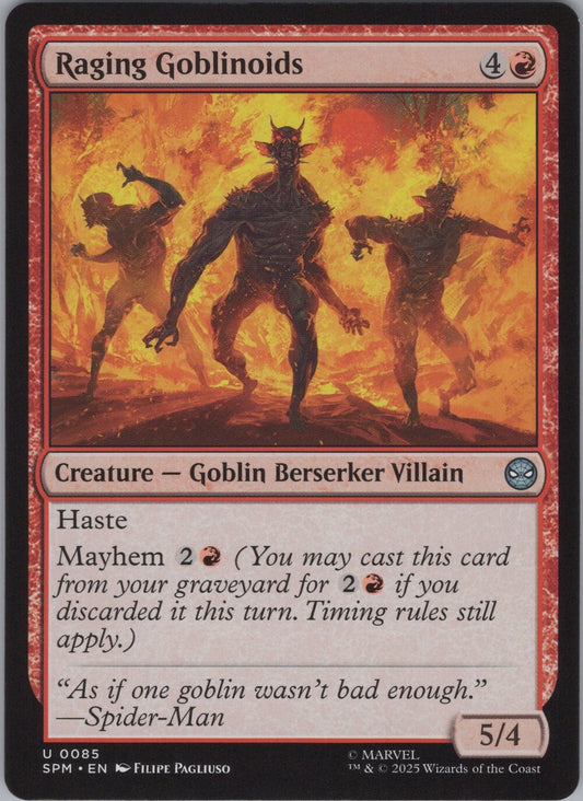 Raging Goblinoids
