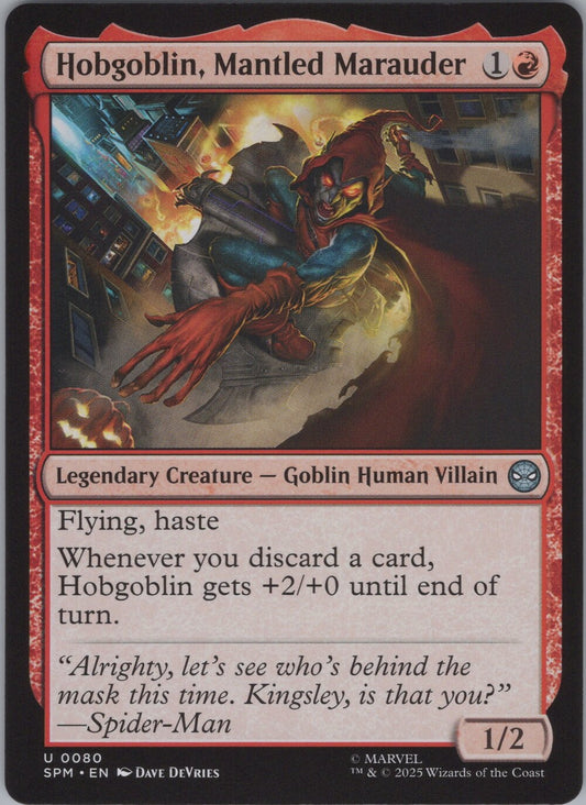 Hobgoblin, Mantled Marauder