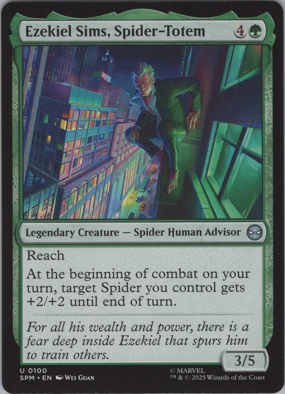 Ezekiel Sims, Spider-Totem
