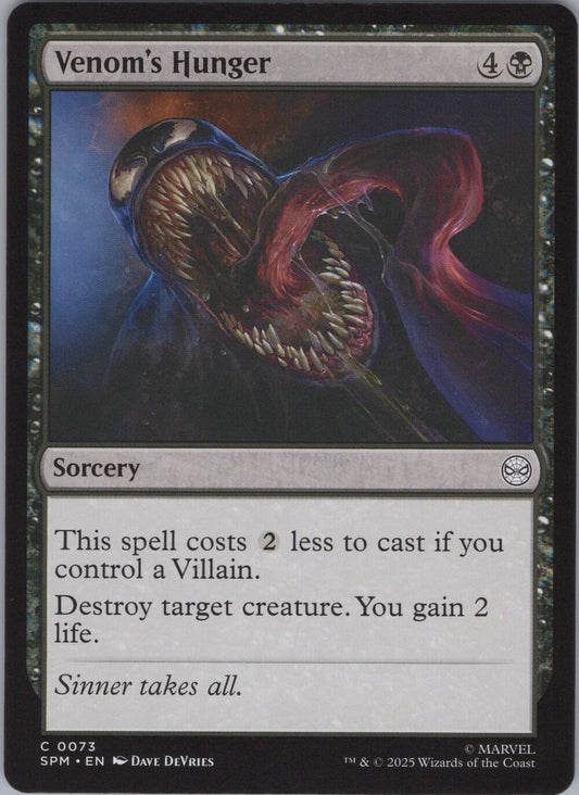 Venom's Hunger