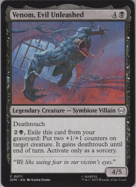 Venom, Evil Unleashed