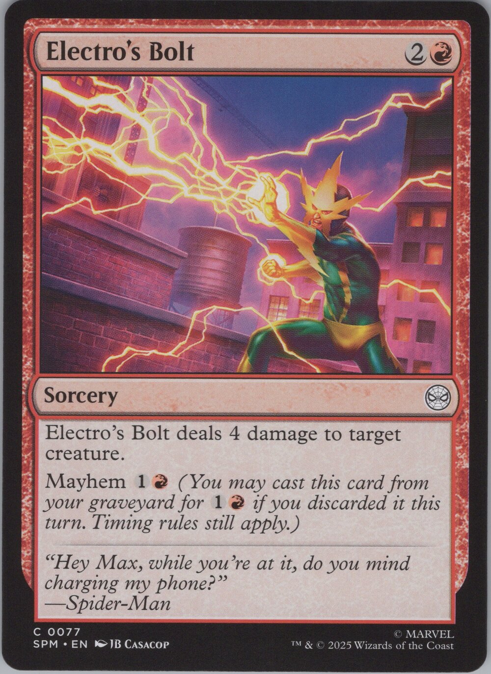Electro's Bolt