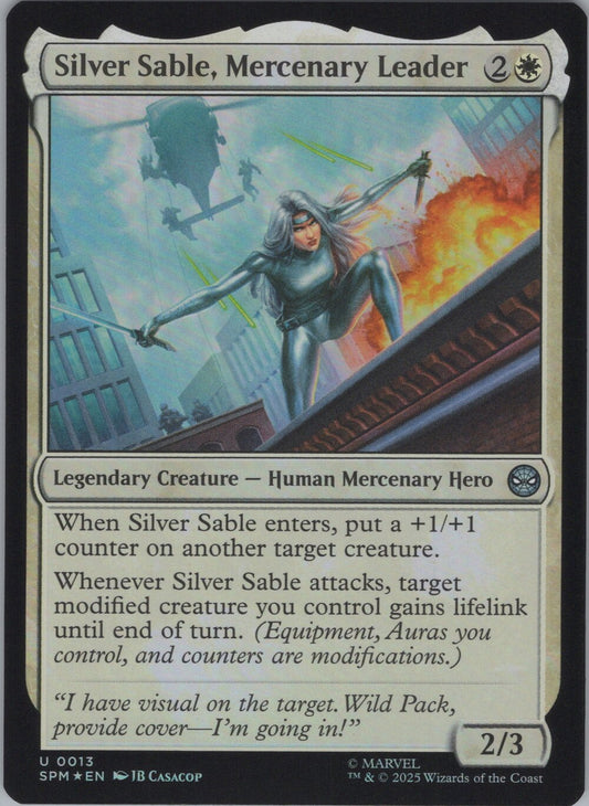 Silver Sable, Mercenary Leader