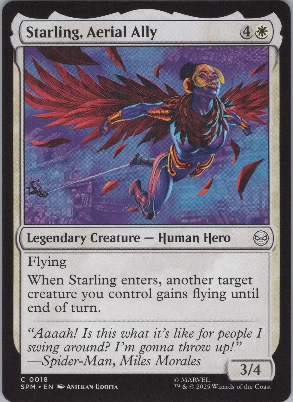 Starling, Aerial Ally