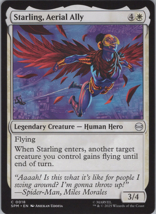 Starling, Aerial Ally