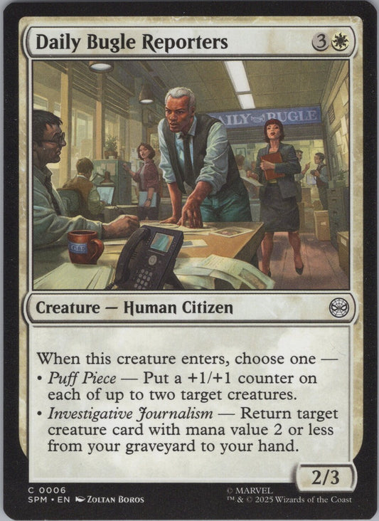 Daily Bugle Reporters