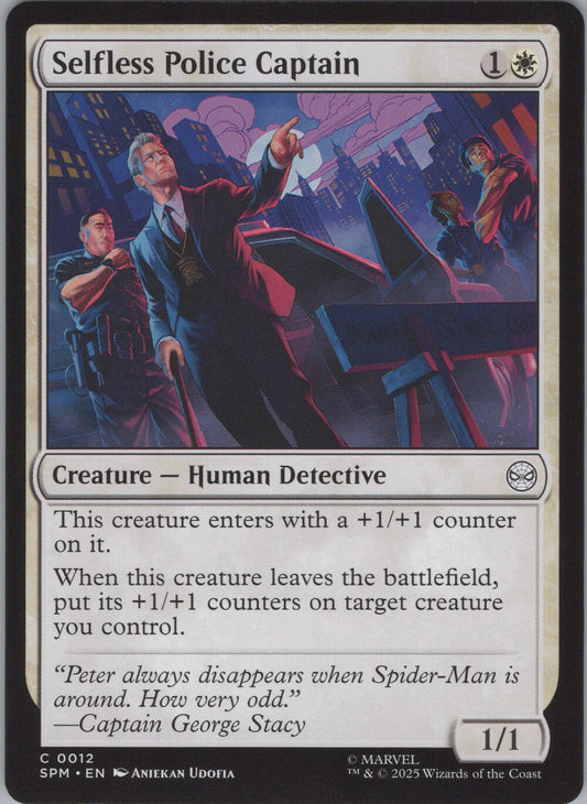 Selfless Police Captain