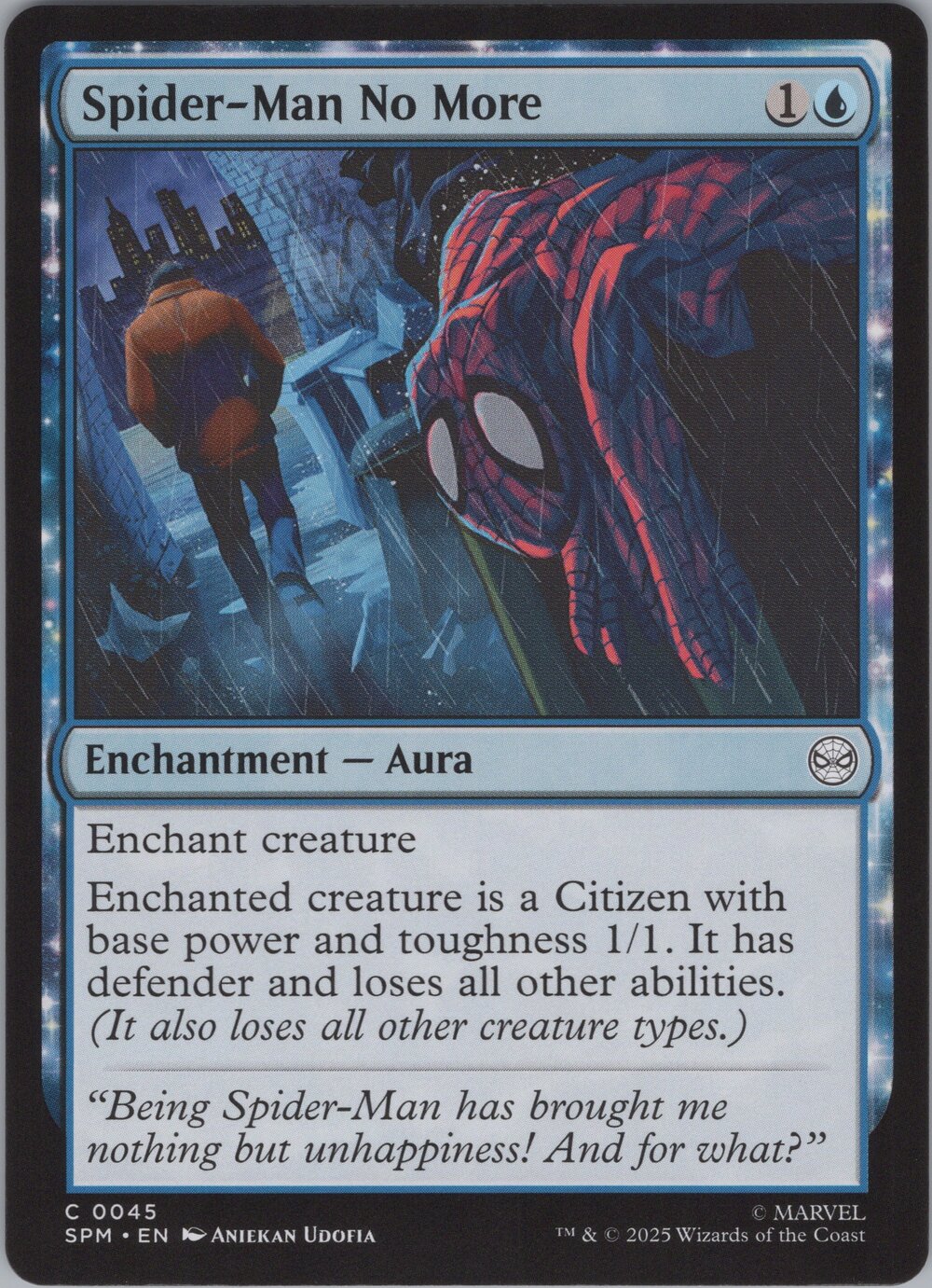 Spider-Man No More