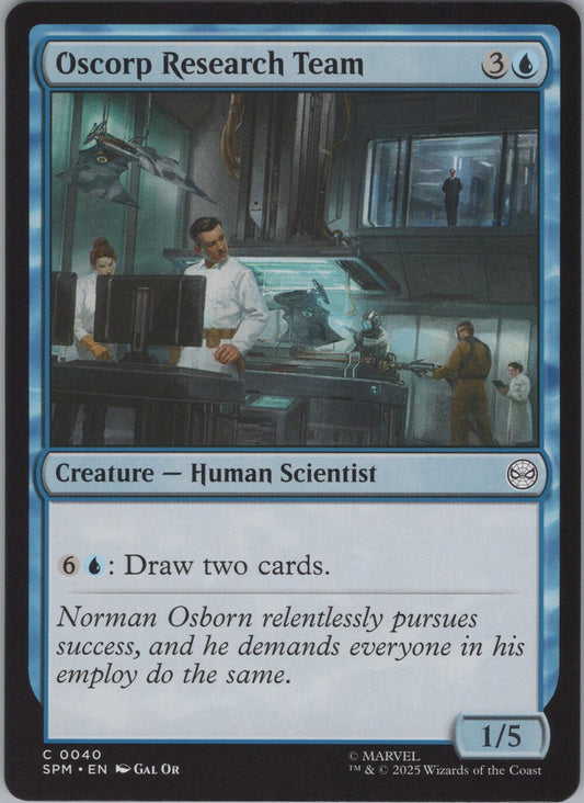 Oscorp Research Team