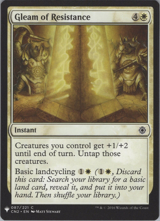 Gleam of Resistance