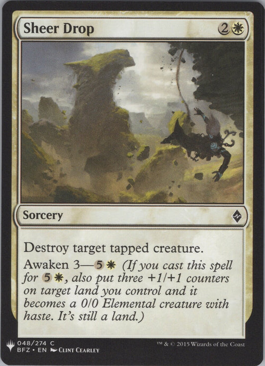 Sheer Drop