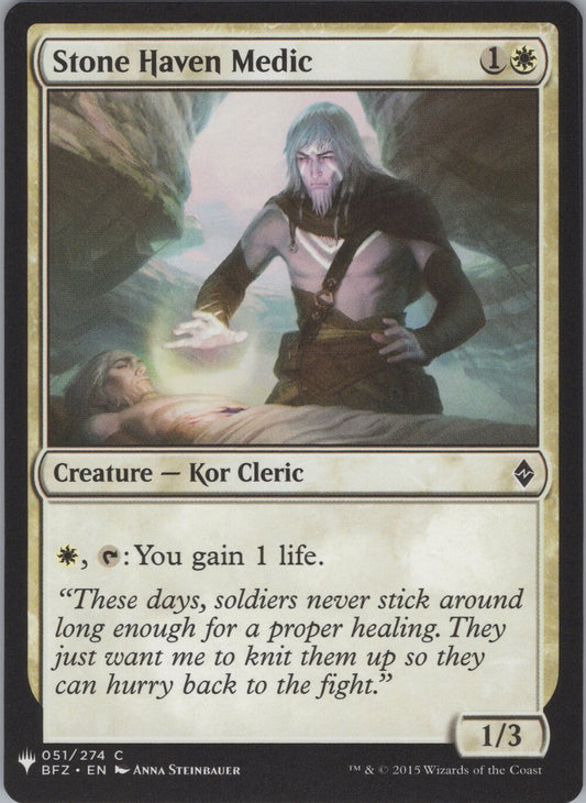 Stone Haven Medic