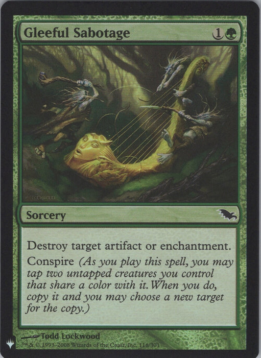 Gleeful Sabotage
