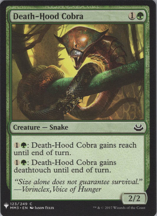 Death-Hood Cobra