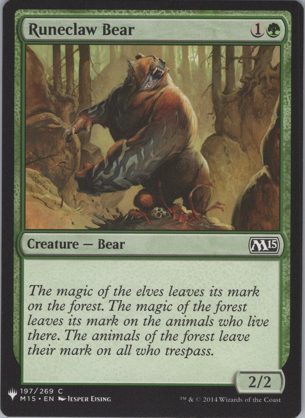 Runeclaw Bear