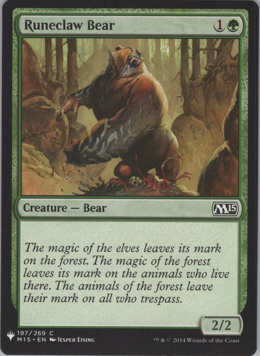 Runeclaw Bear
