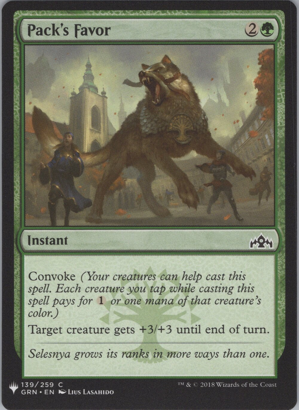 Pack's Favor