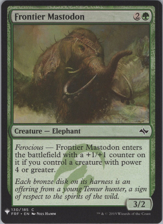 Frontier Mastodon