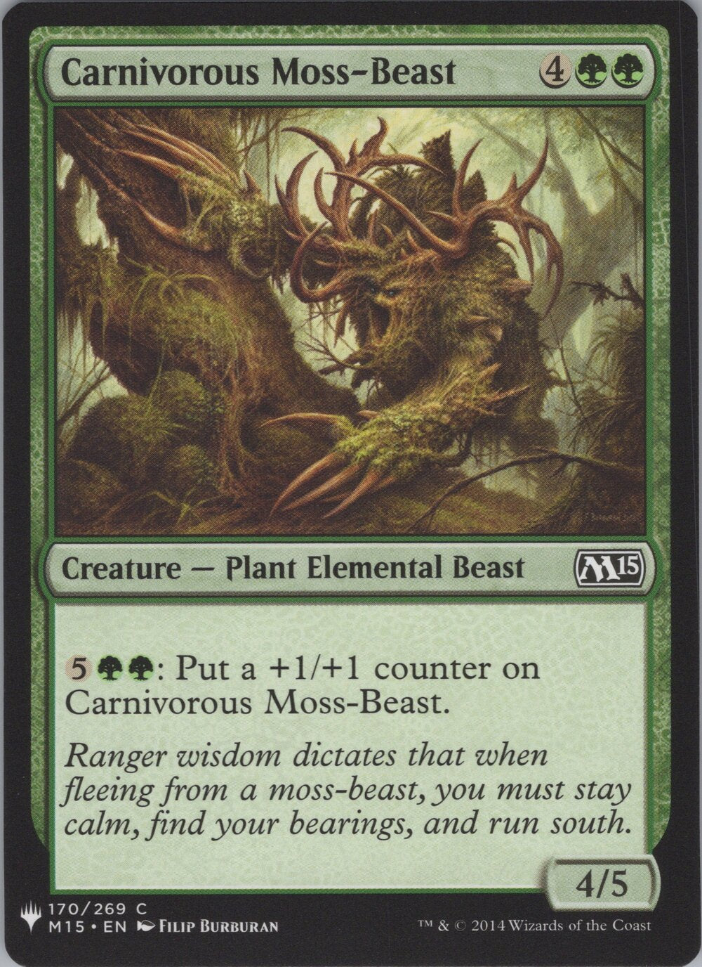 Carnivorous Moss-Beast